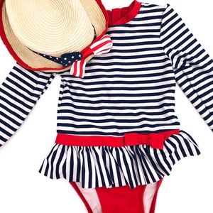 Cat & Jack • striped bathing suit